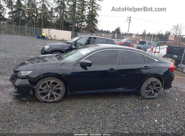19XFC2F88ME202365 2021 HONDA CIVIC Черный Панорамный вид салона 360°