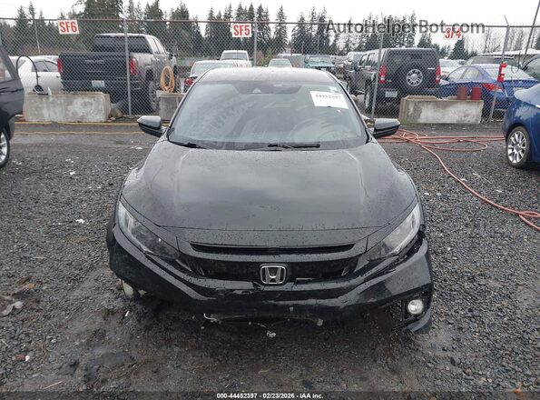 19XFC2F88ME202365 2021 HONDA CIVIC Черный Вид щитка приборов