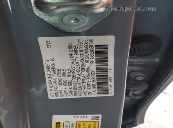 19XFL1H80RE012767 2024 HONDA CIVIC Gray 