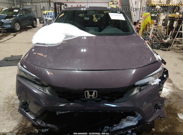 19XFL1H8XPE008299 2023 HONDA CIVIC Purple Widok zestawu wskaźników