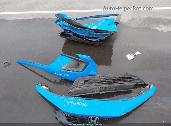 19XFL2H82NE016738 2022 HONDA CIVIC Синий Вид панели приборов