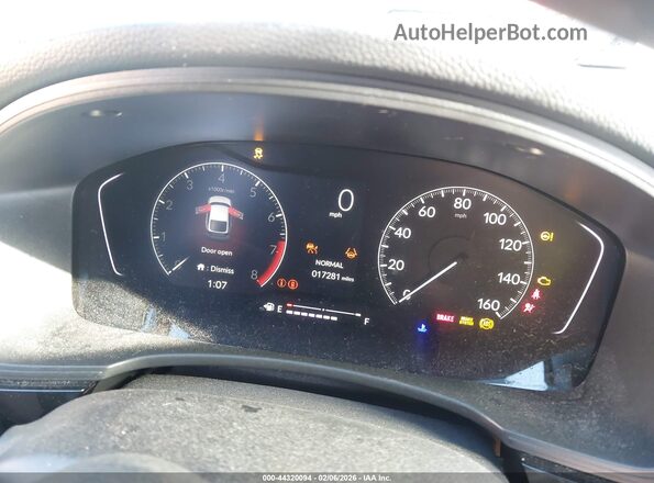 19XFL2H82PE001806 2023 HONDA CIVIC Silver Widok tylnych siedzeń