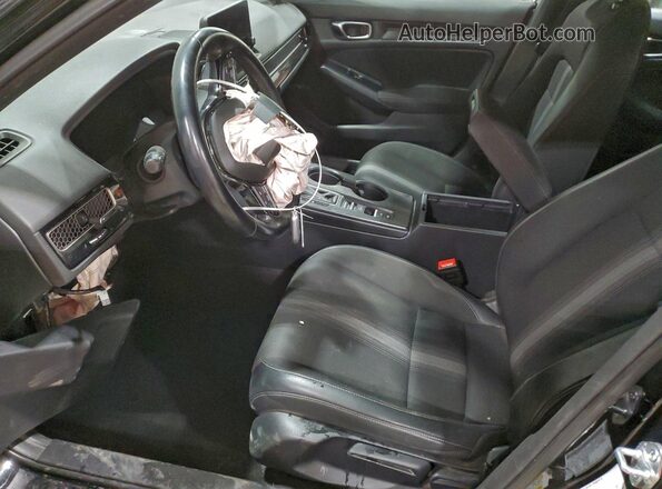 19XFL2H85NE011629 2022 HONDA CIVIC Black Вид салону спереду