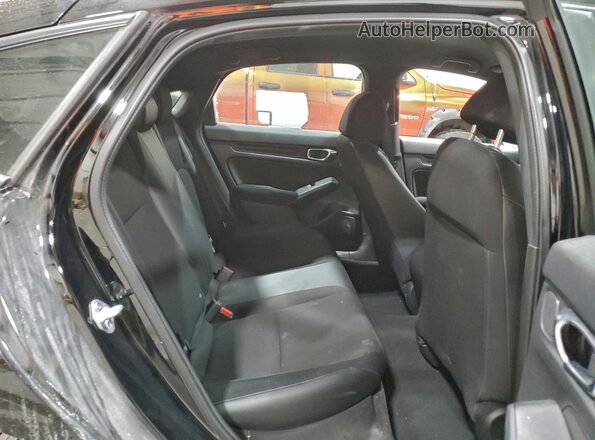 19XFL2H85NE011629 2022 HONDA CIVIC Black Вид задніх сидінь