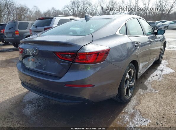 19XZE4F52ME011646 2021 HONDA INSIGHT Черный Задняя правая четверть