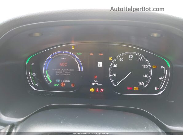 19XZE4F52ME011646 2021 HONDA INSIGHT Черный Вид задних сидений