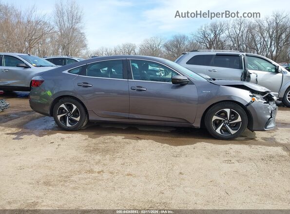 19XZE4F52ME011646 2021 HONDA INSIGHT Черный Вид задней части салона