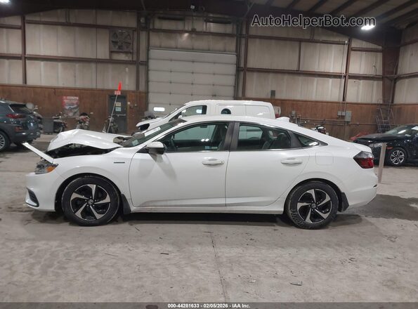 19XZE4F52NE012801 2022 HONDA INSIGHT Белый Панорамный вид салона 360°
