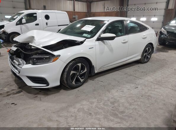 19XZE4F52NE012801 2022 HONDA INSIGHT Белый Передняя левая четверть