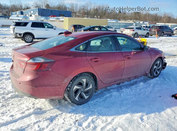 19XZE4F53ME006844 2021 HONDA INSIGHT Красный 