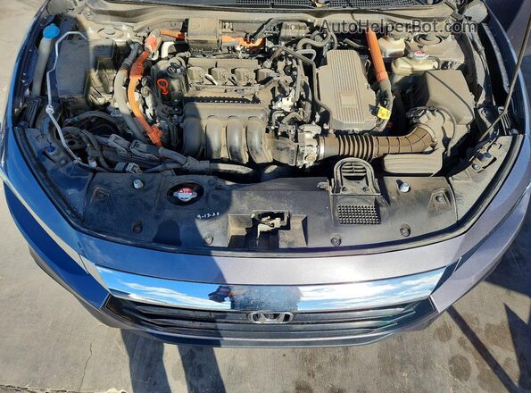 19XZE4F55NE012405 2022 HONDA INSIGHT Gray Widok wnętrza z tyłu
