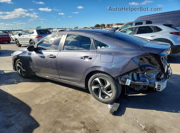19XZE4F55NE012405 2022 HONDA INSIGHT Gray Tył lewy