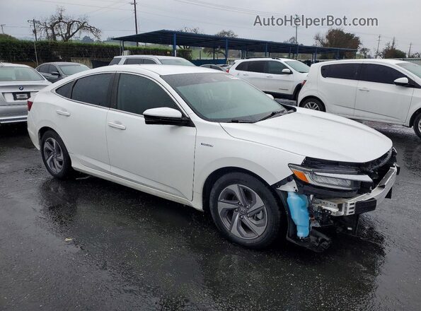 19XZE4F57LE014654 2020 HONDA INSIGHT White Front right