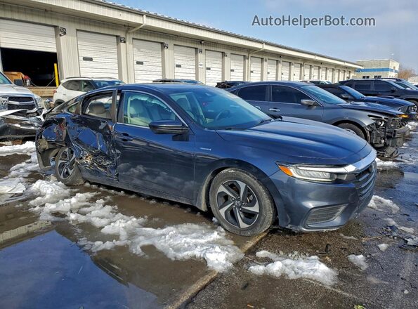 19XZE4F57NE009330 2022 HONDA INSIGHT Blue Front right