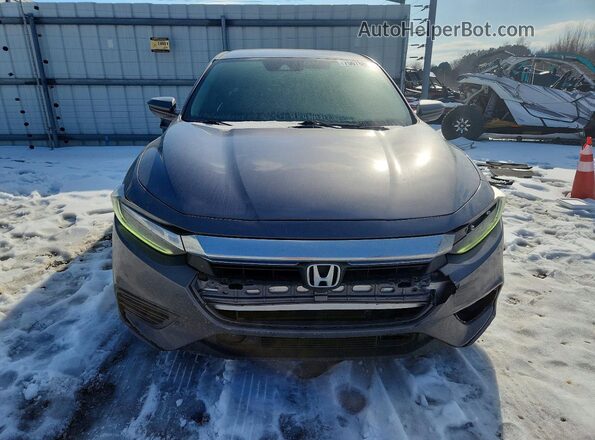 19XZE4F59ME001096 2021 HONDA INSIGHT Gray Vista frontal