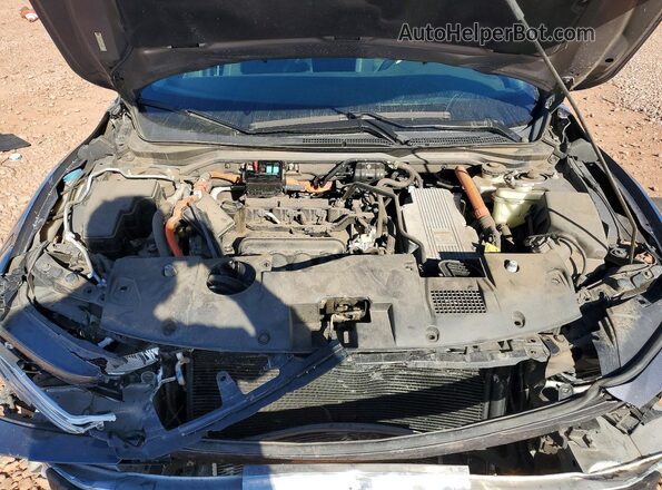 19XZE4F5XNE014344 2022 HONDA INSIGHT Gray Вид задньої частини салону