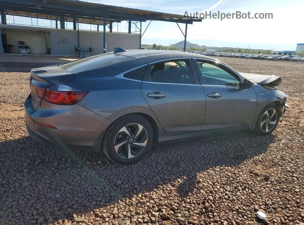 19XZE4F5XNE014344 2022 HONDA INSIGHT Gray Задня права чверть