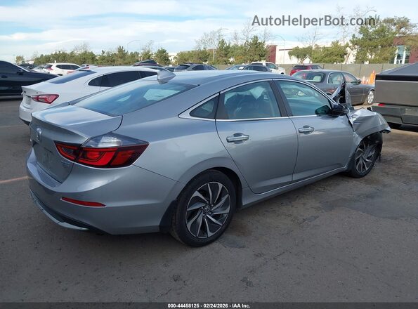 19XZE4F91ME000317 2021 HONDA INSIGHT Серебряный Задняя правая четверть