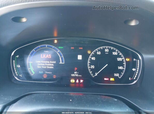 19XZE4F91ME008742 2021 HONDA INSIGHT Серебряный 