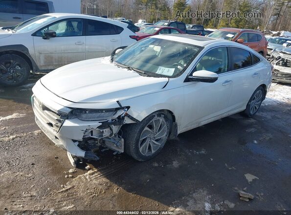 19XZE4F98ME005319 2021 HONDA INSIGHT White Przód lewy