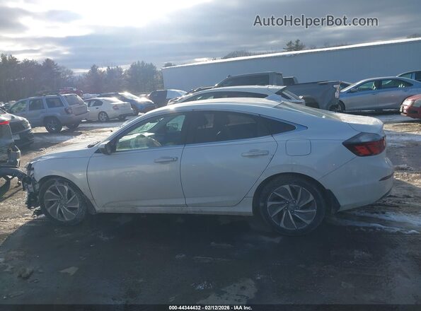 19XZE4F98ME005319 2021 HONDA INSIGHT White Widok wnętrza 360 stopni