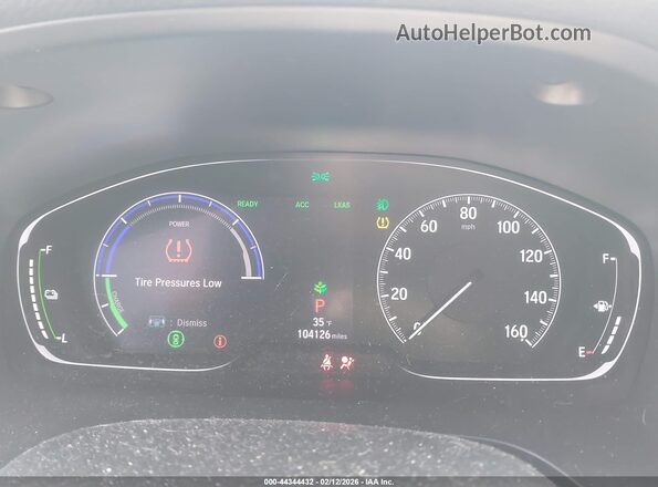 19XZE4F98ME005319 2021 HONDA INSIGHT White Widok tylnych siedzeń
