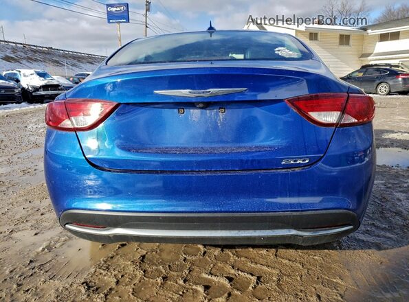 1C3CCCAB1HN506736 2017 CHRYSLER 200 Blue Вид ззаду