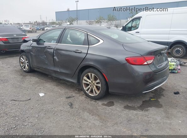 1C3CCCAB4GN106619 2016 CHRYSLER 200 Gray Հետևի ձախ