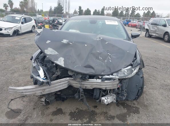 1C3CCCAB4GN106619 2016 CHRYSLER 200 Gray Դիմացի տեսք