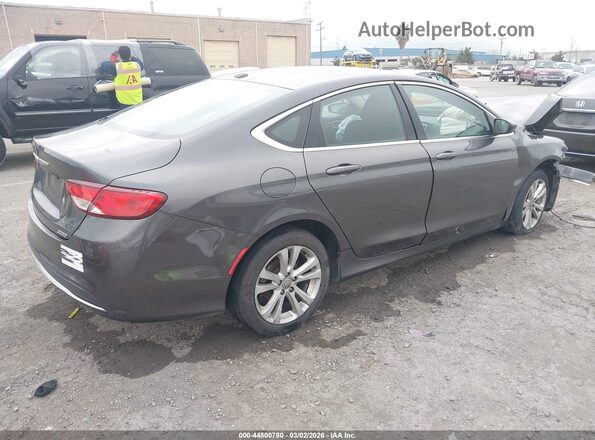1C3CCCAB4GN106619 2016 CHRYSLER 200 Gray Հետևի աջ