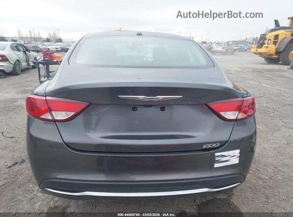 1C3CCCAB4GN106619 2016 CHRYSLER 200 Gray 
