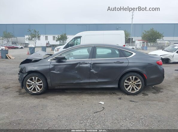 1C3CCCAB4GN106619 2016 CHRYSLER 200 Gray Սալոնի 360 աստիճան տեսք