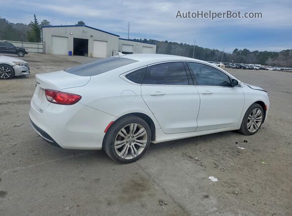 1C3CCCAB6GN103527 2016 CHRYSLER 200 Белый Задняя правая четверть