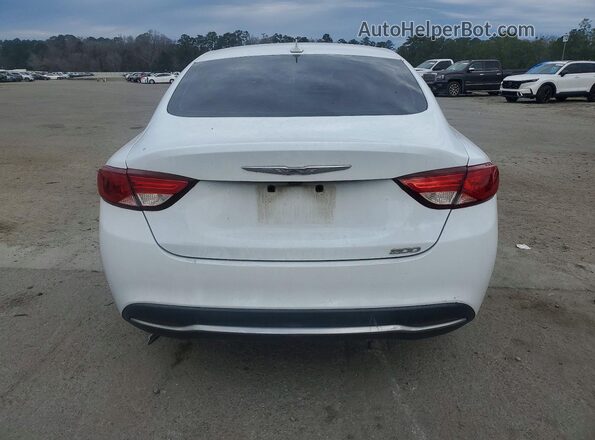 1C3CCCAB6GN103527 2016 CHRYSLER 200 Белый Вид сзади
