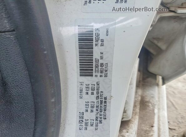 1C3CCCAB6GN103527 2016 CHRYSLER 200 Белый Вид подкапотного пространства