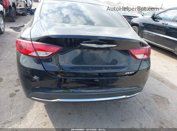 1C3CCCAB9GN123657 2016 CHRYSLER 200 Black 