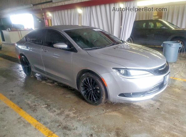 1C3CCCBB7GN175383 2016 CHRYSLER 200 Серебряный Передняя правая четверть