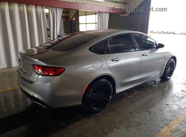 1C3CCCBB7GN175383 2016 CHRYSLER 200 Серебряный Задняя правая четверть
