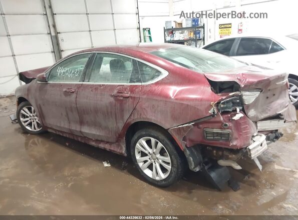 1C3CCCFB5HN508241 2017 CHRYSLER 200 Бордовый Панорамный вид салона 360°