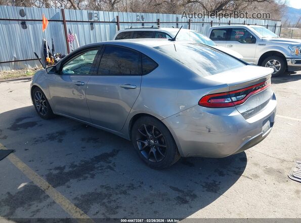 1C3CDFAA0GD530942 2016 DODGE DART Gray Rear left