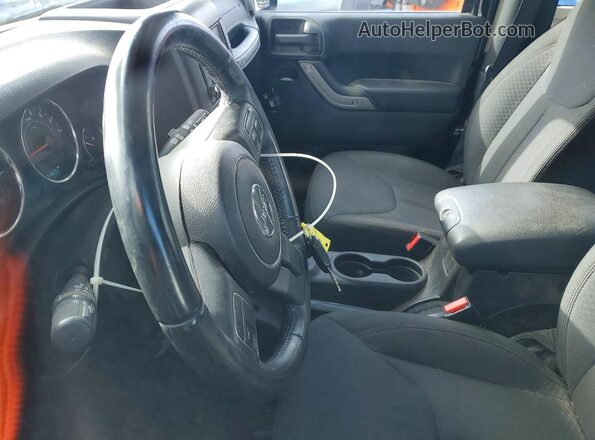 1C4AJWAG1GL104103 2016 JEEP WRANGLER Black წინა სალონის ხედი