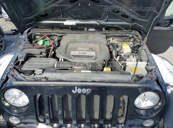 1C4AJWAG1GL104103 2016 JEEP WRANGLER Black უკანა სალონის ხედი
