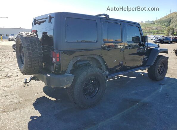 1C4BJWDG4GL222968 2016 JEEP WRANGLER Black Trasero derecho