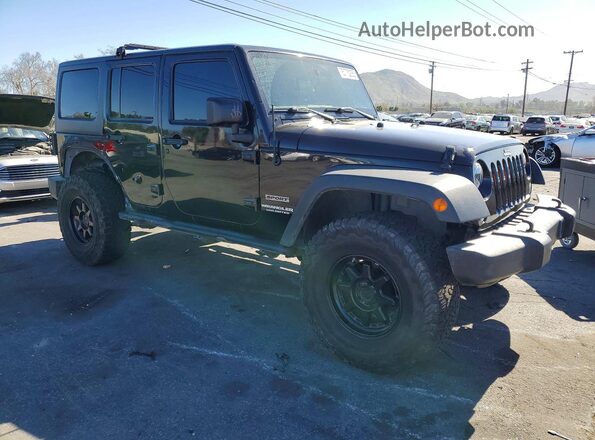 1C4BJWDG4GL222968 2016 JEEP WRANGLER Black Delantero derecho