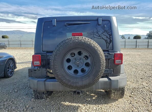 1C4BJWDG7HL514664 2017 JEEP WRANGLER Black უკანა ხედი