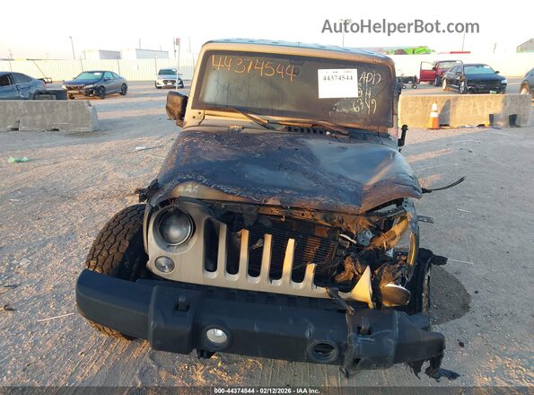 1C4BJWDG8GL316349 2016 JEEP WRANGLER UNLIMITED Tan Widok z tyłu