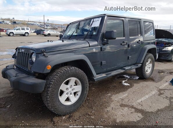 1C4BJWDG8GL341543 2016 JEEP WRANGLER UNLIMITED Black Vista tres cuartos delantera izquierda
