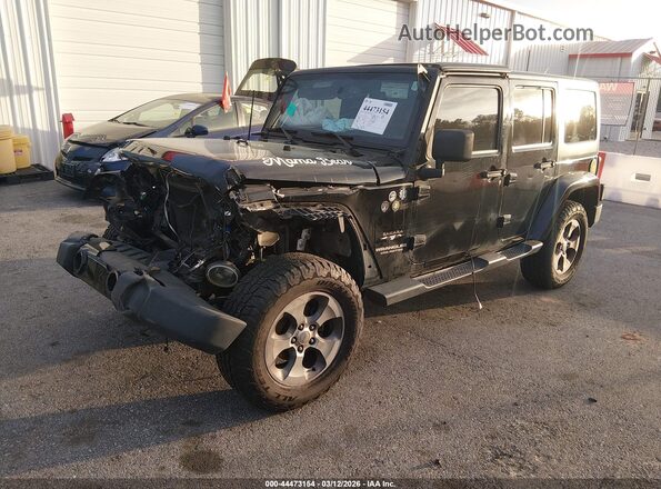 1C4BJWEG2HL679035 2017 JEEP WRANGLER UNLIMITED Black Przód lewy