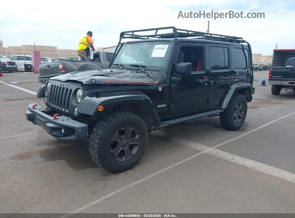 1C4BJWFG2JL810386 2018 JEEP WRANGLER Black Առջևի ձախ երեք քառորդ տեսարան
