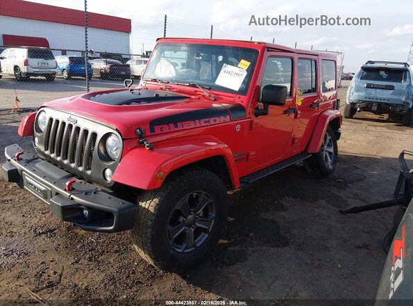 1C4BJWFG3HL691841 2017 JEEP WRANGLER UNLIMITED Red 